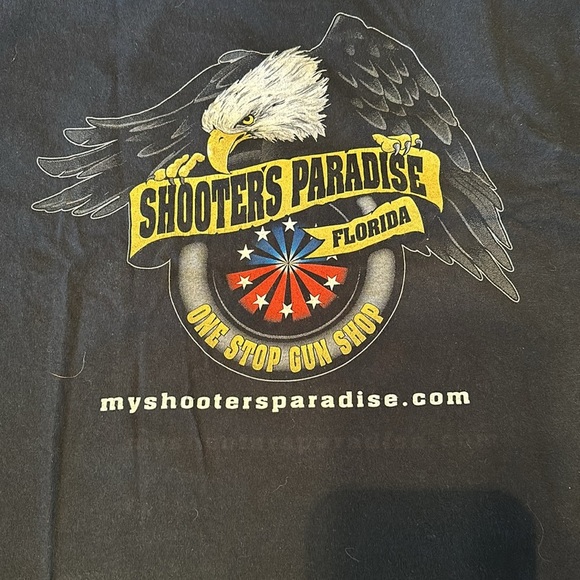 Long sleeve Shooters Paradise Florida T shirt size 2XL - Picture 8 of 9